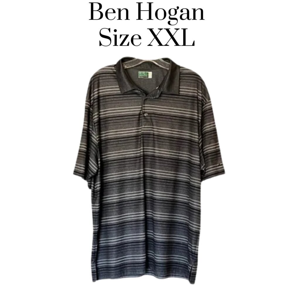 EUC Ben Hogan Performance Golf shirt. Men’s XXL. 3/4 button down. Polo